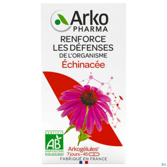 Arkogelules echinacee bio caps 45 nf