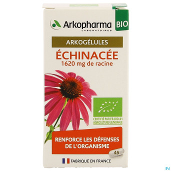 Arkogelules echinacee bio caps 45 nf