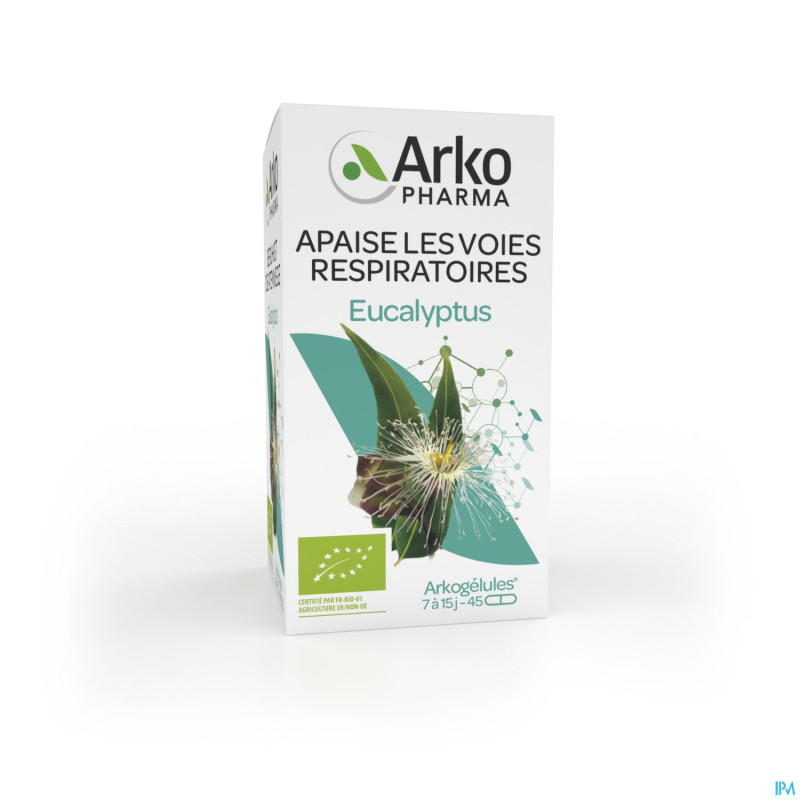 Arkogelules eucalyptus bio caps 45 nf