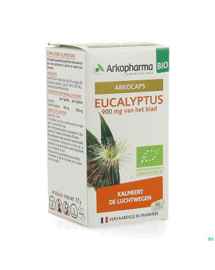 Arkogelules eucalyptus bio caps 45 nf