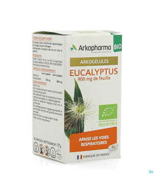 Arkogelules eucalyptus bio caps 45 nf