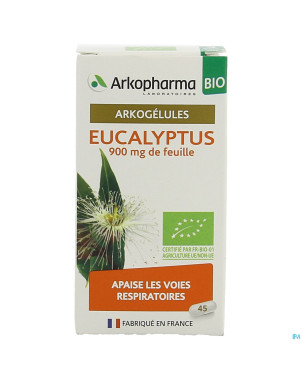 Arkogelules eucalyptus bio caps 45 nf