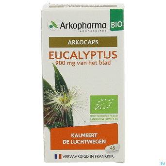 Arkogelules eucalyptus bio caps 45 nf