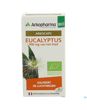 Arkogelules eucalyptus bio caps 45 nf