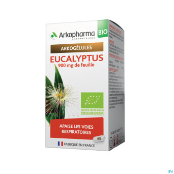 Arkogelules eucalyptus bio caps 45 nf
