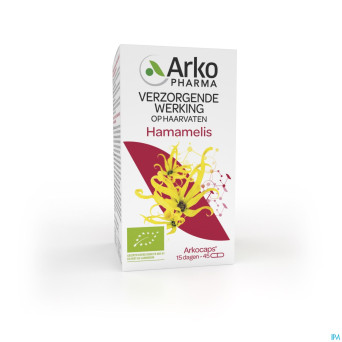 Arkogelules hamamelis bio caps 45 nf