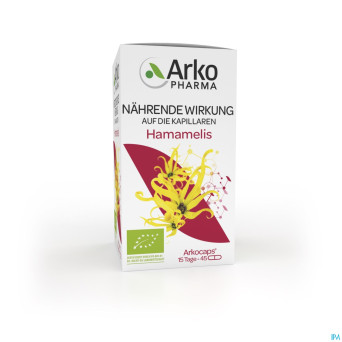 Arkogelules hamamelis bio caps 45 nf