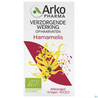 Arkogelules hamamelis bio caps 45 nf