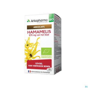 Arkogelules hamamelis bio caps 45 nf