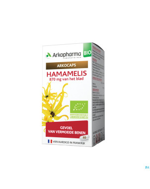 Arkogelules hamamelis bio caps 45 nf
