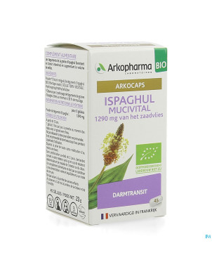 Arkogelules mucivital bio caps 45 nf