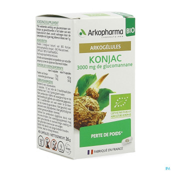 Arkogelules konjac bio caps 45 nf