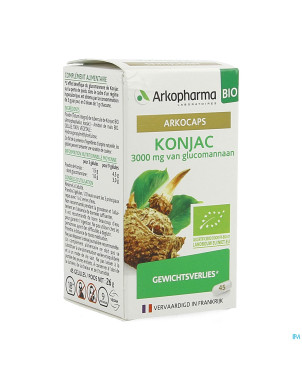 Arkogelules konjac bio caps 45 nf