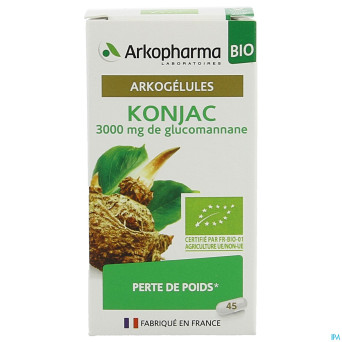Arkogelules konjac bio caps 45 nf