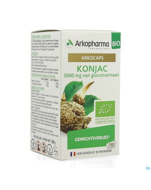Arkogelules konjac bio caps 150 nf