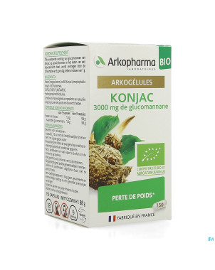 Arkogelules konjac bio caps 150 nf