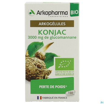Arkogelules konjac bio caps 150 nf