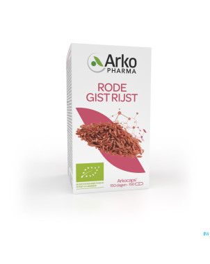 Arkogelules levure riz rouge bio caps 150 nf
