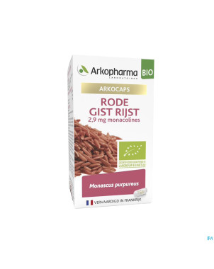 Arkogelules levure riz rouge bio caps 150 nf