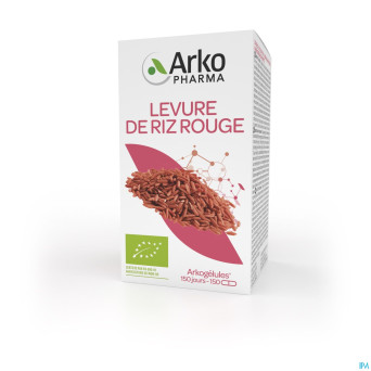Arkogelules levure riz rouge bio caps 150 nf