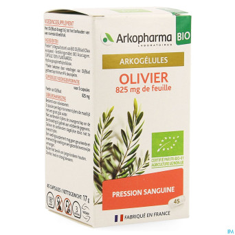 Arkogelules olivier bio caps 45 nf