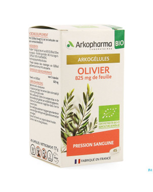 Arkogelules olivier bio caps 45 nf