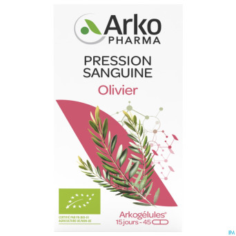 Arkogelules olivier bio caps 45 nf