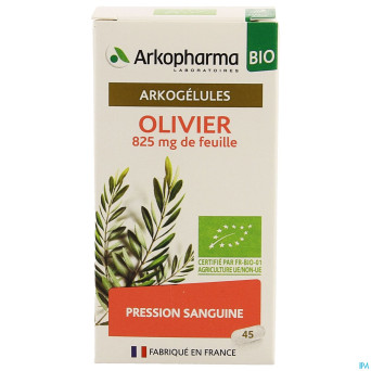 Arkogelules olivier bio caps 45 nf