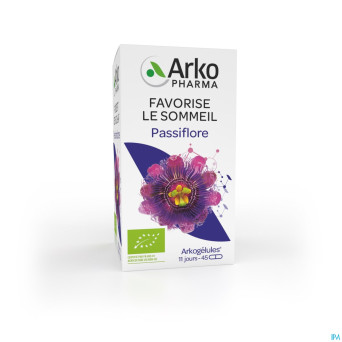Arkogelules passiflore bio    caps 45 nf