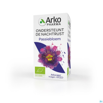 Arkogelules passiflore bio    caps 45 nf