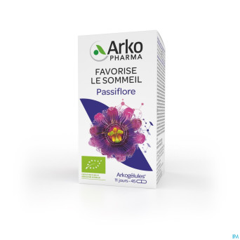 Arkogelules passiflore bio    caps 45 nf