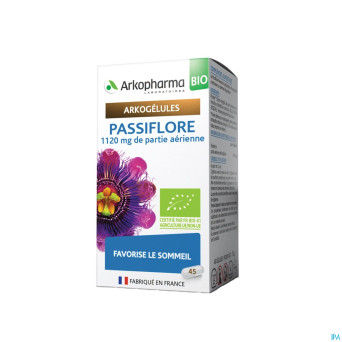 Arkogelules passiflore bio    caps 45 nf