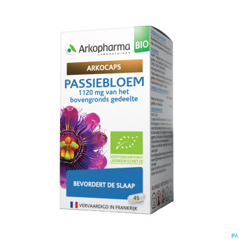 Arkogelules passiflore bio    caps 45 nf