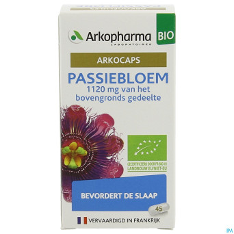 Arkogelules passiflore bio    caps 45 nf