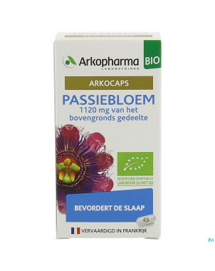 Arkogelules passiflore bio    caps 45 nf