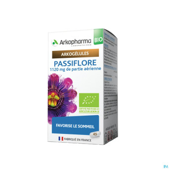 Arkogelules passiflore bio    caps 45 nf