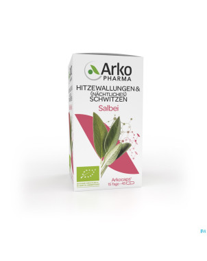 Arkogelules sauge bio caps 45 nf