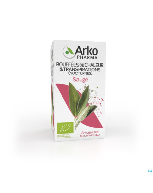 Arkogelules sauge bio caps 45 nf