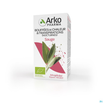 Arkogelules sauge bio caps 45 nf