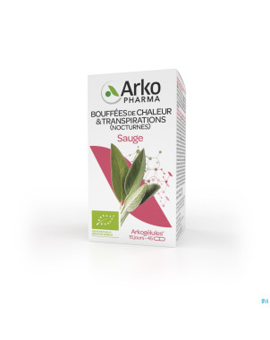 Arkogelules sauge bio caps 45 nf