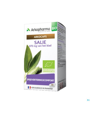 Arkogelules sauge bio caps 45 nf