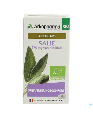 Arkogelules sauge bio caps 45 nf