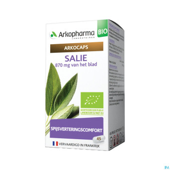 Arkogelules sauge bio caps 45 nf