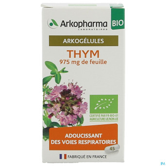 Arkogelules thym bio caps 45 nf