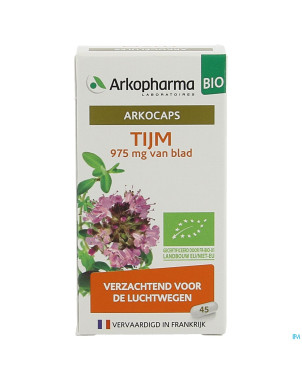 Arkogelules thym bio caps 45 nf