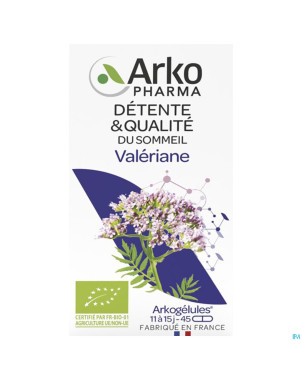 Arkogelules valeriane bio caps 45 nf
