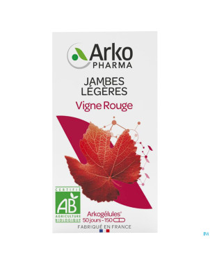 Arkogelules vigne rouge bio caps 45 nf