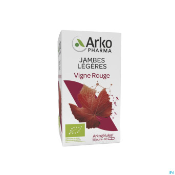 Arkogelules vigne rouge bio caps 45 nf