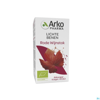 Arkogelules vigne rouge bio caps 45 nf