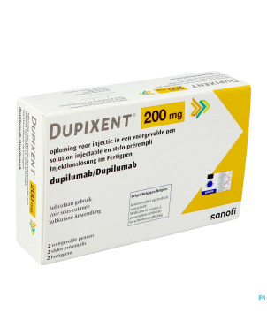 Dupixent 200mg sol inj stylo preremp. 1x2 175mg/ml